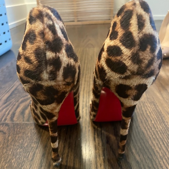 Christian Louboutin Leopard Heels - Picture 3 of 7